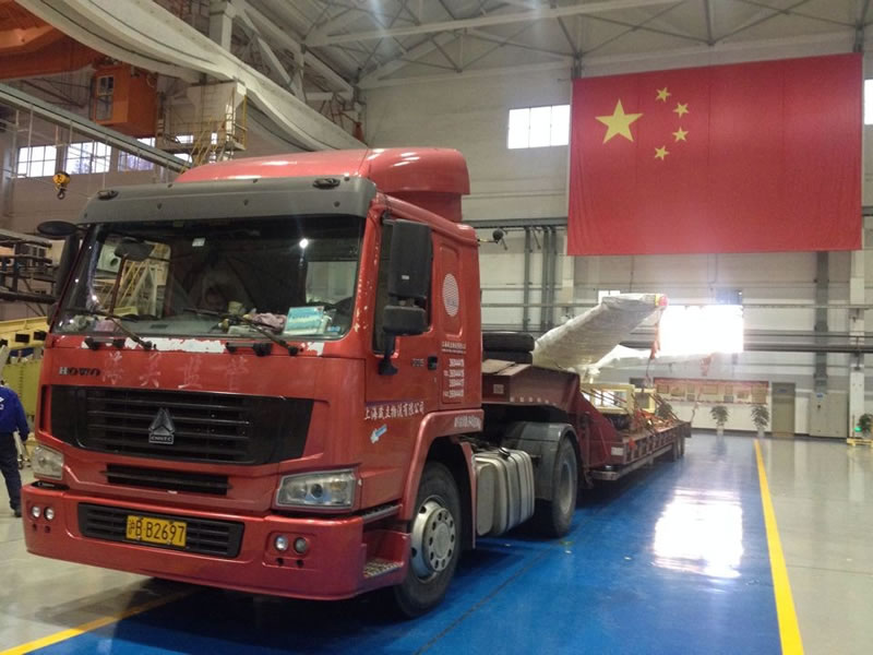 ultra precision equipment transportation project successfully operated
